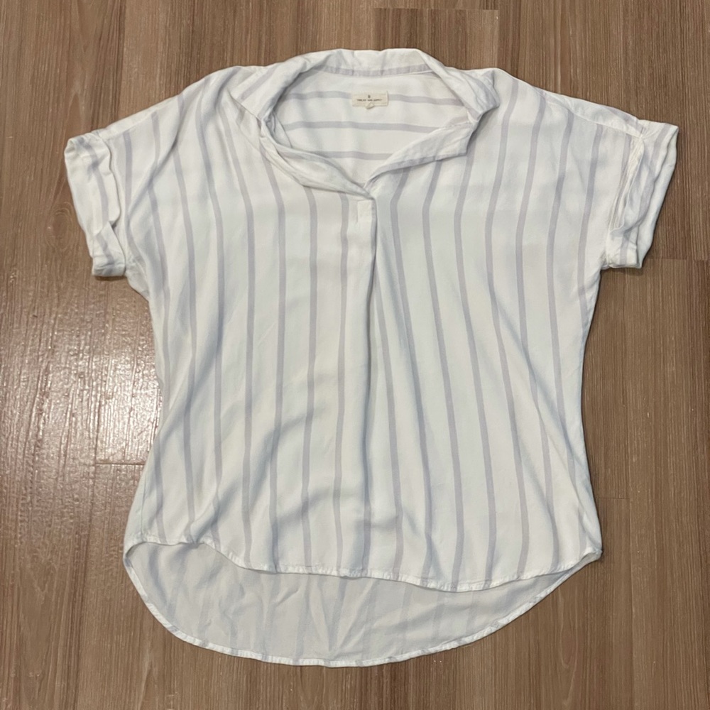 Striped Collared Shirt